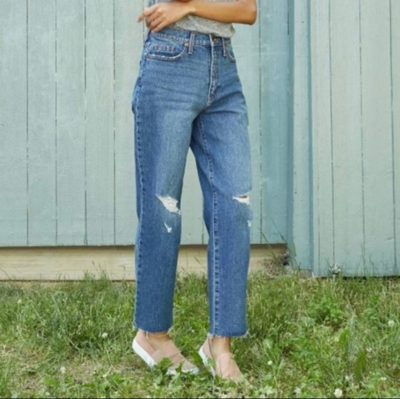 Universal Threads Vintage Straight Medium Wash Size 10 Short - Picture 13 of 14